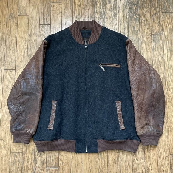 Al Wissam Mens Varsity Bomber Jacket - Picture 1 of 8